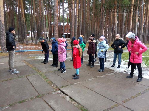 Делегация отряда на осенних каникулах в ДОЛ Буревестник